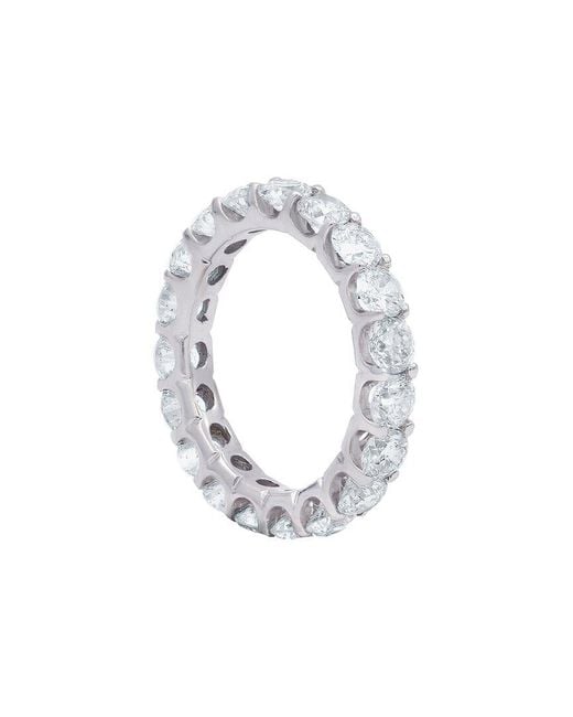 Diana M White Fine Jewelry 18K 3.00 Ct. Tw. Diamond Eternity Ring