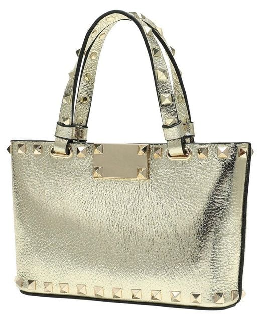 Tiffany & Fred Paris Metallic Studded Leather Crossbody