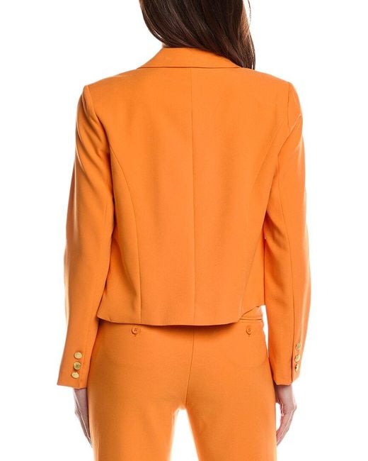 Nanette Lepore Orange Nolita Blazer