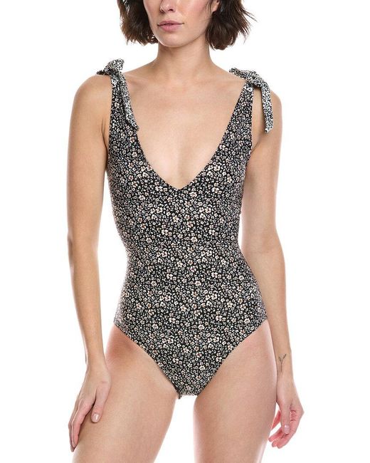 summersalt Gray The Tie Backflip One-Piece