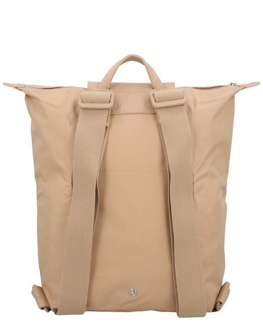Longchamp Natural Le Pliage One Medium Backpack