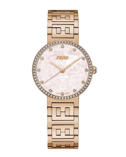 Fendi watch shop diamond
