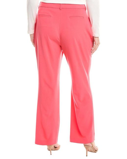 Tahari Pink Plus Pant