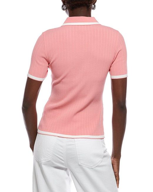 Marc Cain Red Polo Shirt