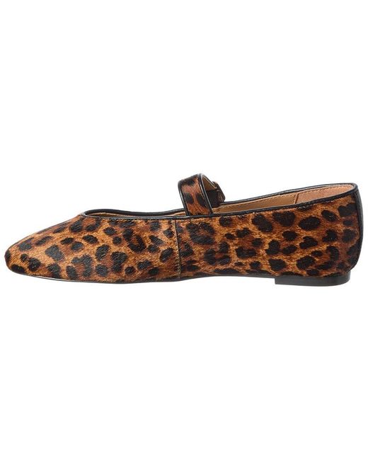 Madewell Brown Remy Haircalf Mary Jane
