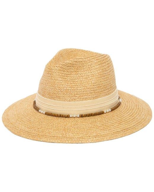 San Diego Hat Natural Coco Fedora