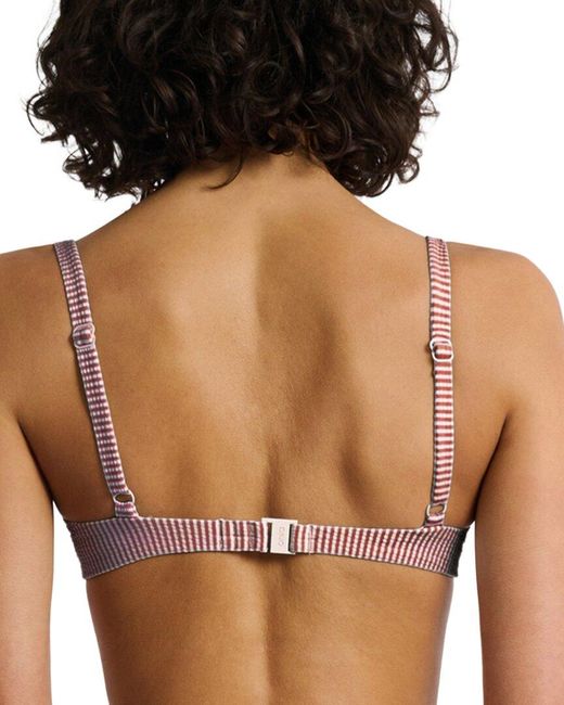 Onia Brown Marilyn Bikini Top