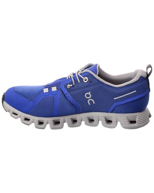 On Shoes Blue Cloud 5 Waterproof Sneaker