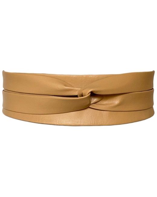 Ada Natural Classic Wrap Leather Belt