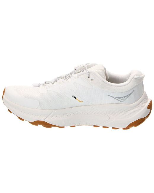 Hoka One One White Transport Sneaker