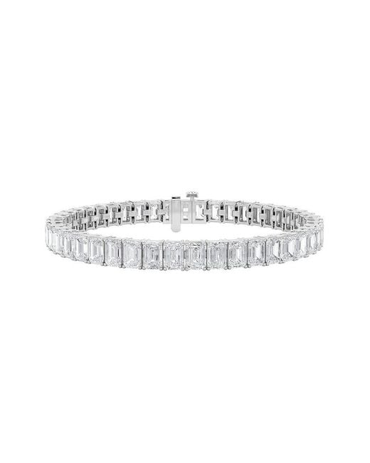 Lab Grown Diamonds White 14K 18.50 Ct. Tw. Lab-Grown Diamond Bracelet