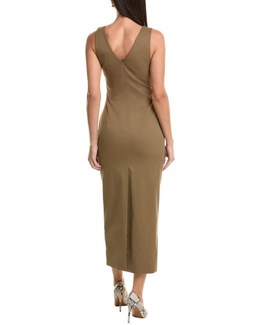 Ronny Kobo Green Tilly Maxi Dress