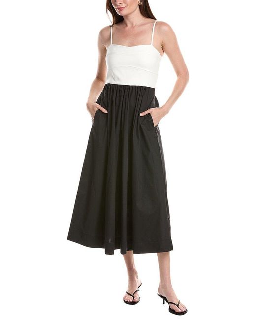 DKNY Black A-Line Dress