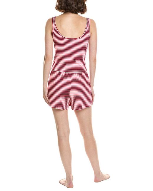 Splendid Pink 2Pc Tank & Boxer Set