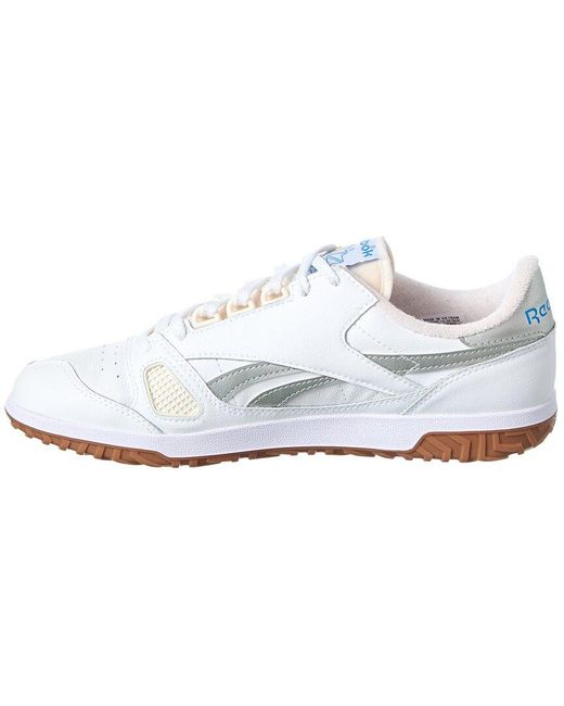Reebok White Defiance 88 Leather Sneaker