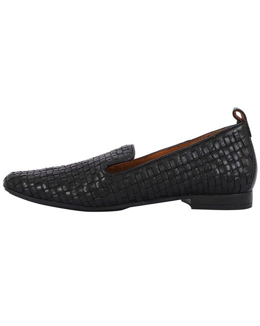 Gentle Souls Black By Kenneth Cole Morgan Leather Flat