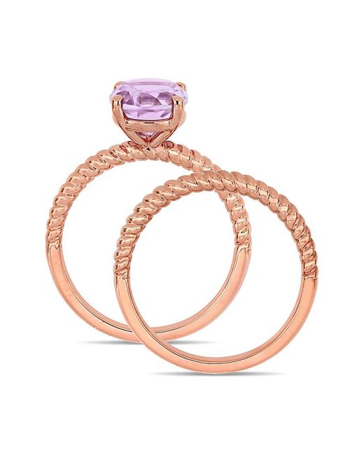 Rina Limor Pink 14k Rose Gold 2.37 Ct. Tw. Rose De France Ring