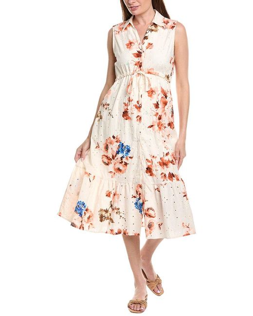 ANNA KAY White Antoniett Lace Midi Dress