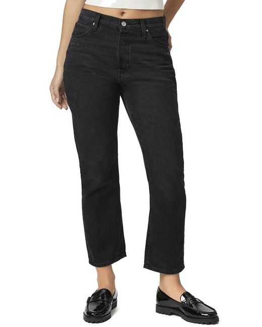 PAIGE Black Billy Crop Jean