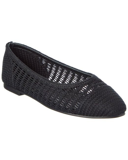 Tiffany & Fred Paris Black Ballet Flat