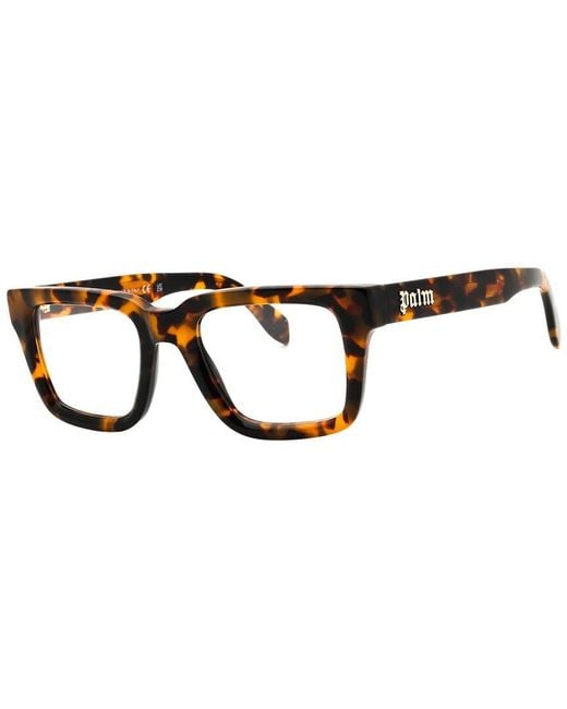 Palm Angels Brown Style 19 51Mm Optical Frames for men