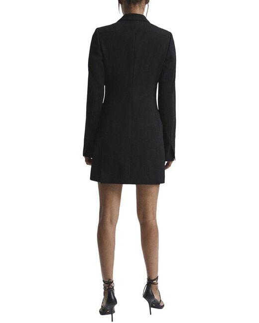 Blazer Dress Reiss Mini Dress Buy Reiss Black Karin Plunge Tuxedo