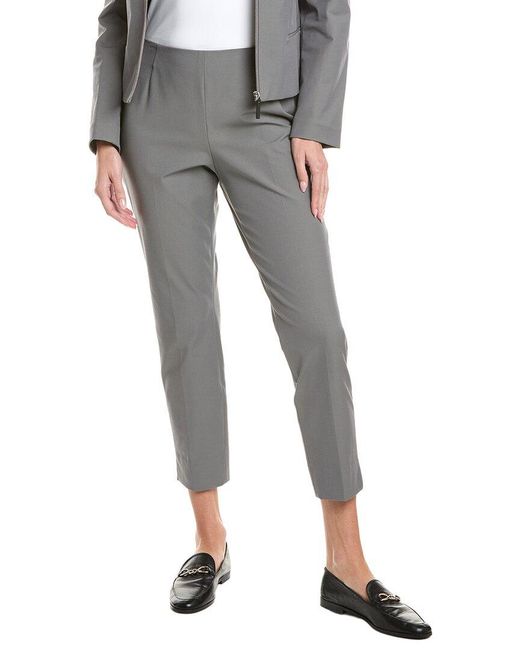 Lafayette 148 New York Gray Stanton Pant