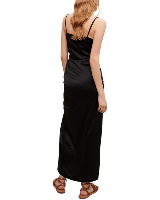Maje Black Rinoir Maxi Dress