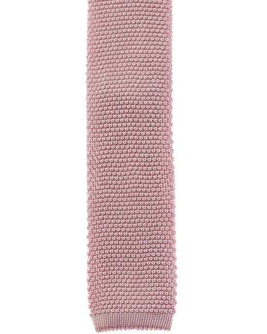 Brunello Cucinelli Purple Woven Silk Tie for men