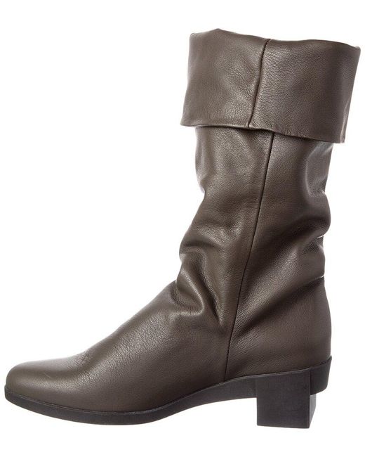 Arche Brown Tatcha Leather Boot