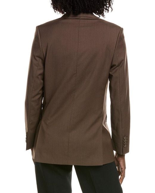 Officine Generale Brown Officine Generale Giovanni Wool Jacket