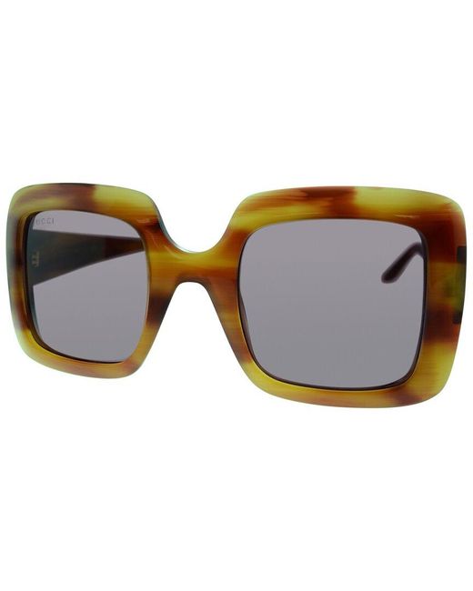 Gucci Brown 52Mm Sunglasses