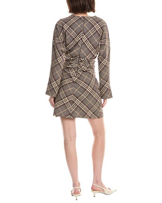 Jonathan Simkhai Brown Harpor Mini Dress