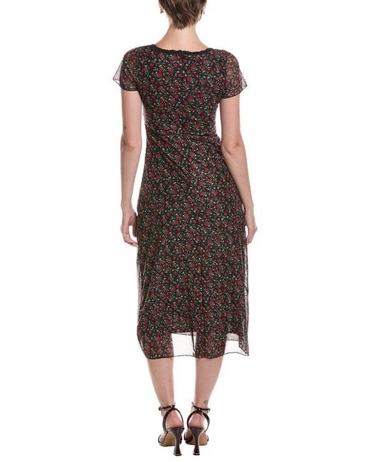 Moonsea Brown Midi Dress