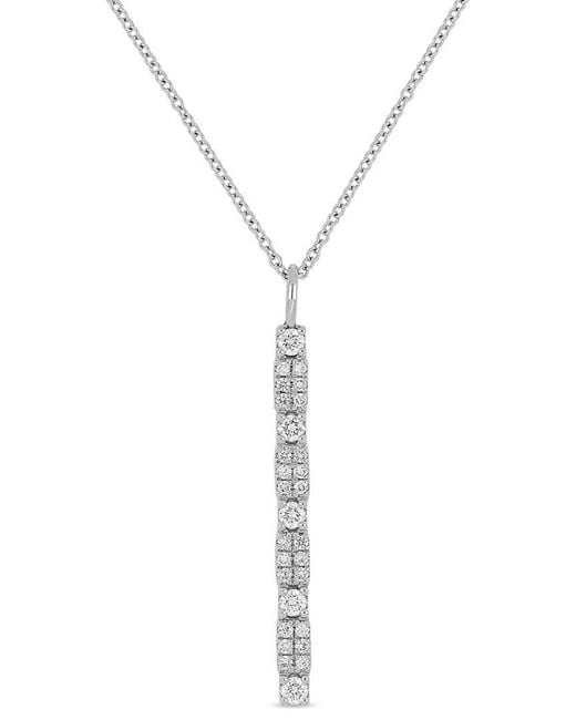 Bony Levy Metallic Liora 18K 0.26 Ct. Tw. Diamond Pendant Necklace