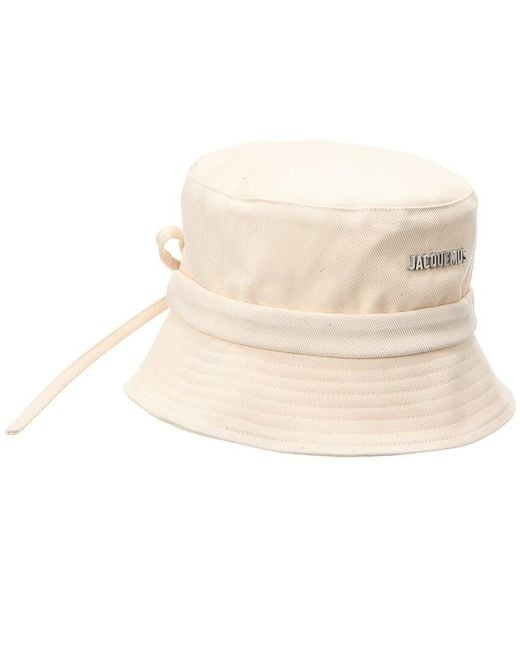 Jacquemus Natural The Gadjo Bucket Hat