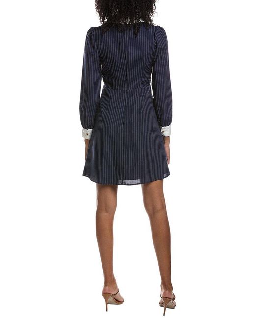 Eliza J Blue Shirt Dress