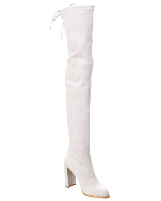 white suede boots womens