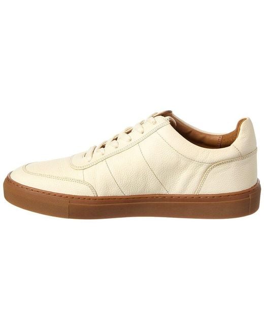 Allen Edmonds White Linden Leather Sneaker for men