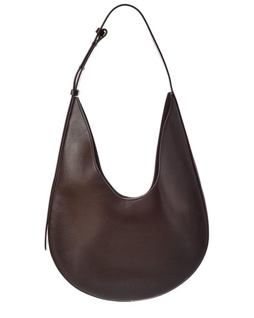 Aesther Ekme Brown Leather Shoulder Bag