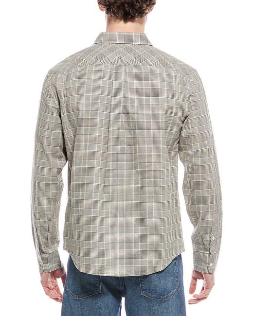 Billy Reid Gray John Shirt for men
