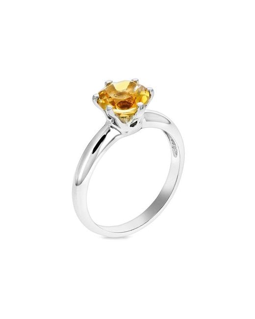 Amairah White 1.75 Ct. Tw. Citrine Ring