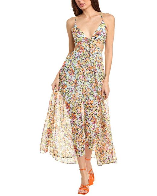 Maje Natural Maxi Dress