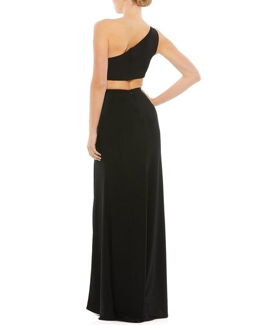 Mac Duggal Black One-shoulder Gown