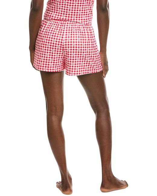 Z Supply Pink Rosie Gingham Short