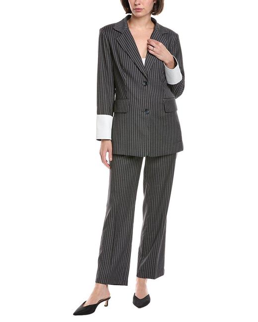 Pascale La Mode Black 2Pc Suit