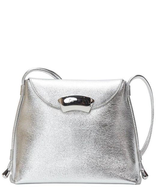 3.1 Phillip Lim Gray Id Petite Soft Leather Crossbody