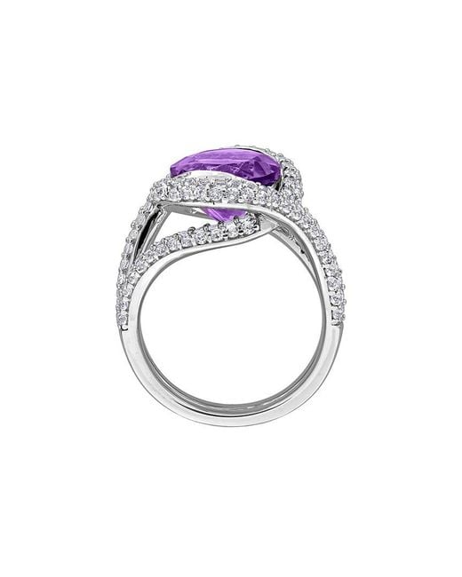 Rina Limor Purple 4.44 Ct. Tw. Gemstone Ring
