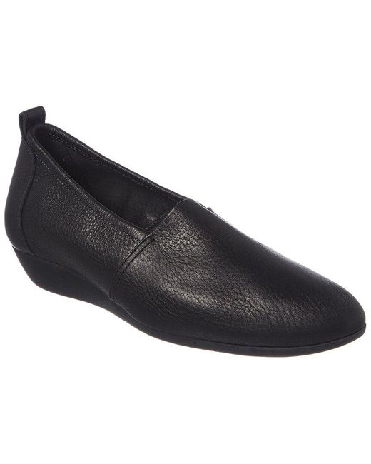 Arche Black Onyko Leather Flat