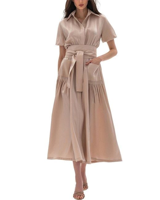 BGL Natural Shirt Dress
